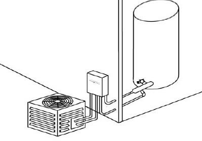 simple installed heat recovery diagram